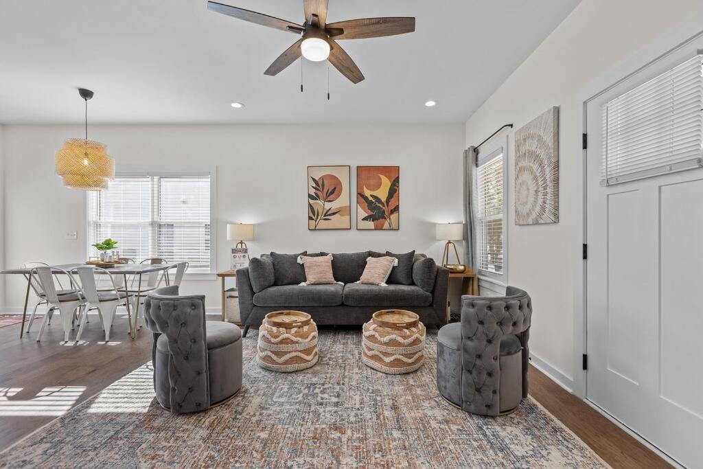 Contemporary Home, Close To Downtown And Nccu Durham Eksteriør bilde