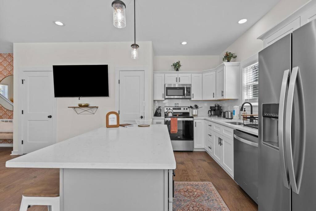 Contemporary Home, Close To Downtown And Nccu Durham Eksteriør bilde