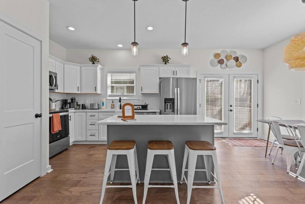 Contemporary Home, Close To Downtown And Nccu Durham Eksteriør bilde